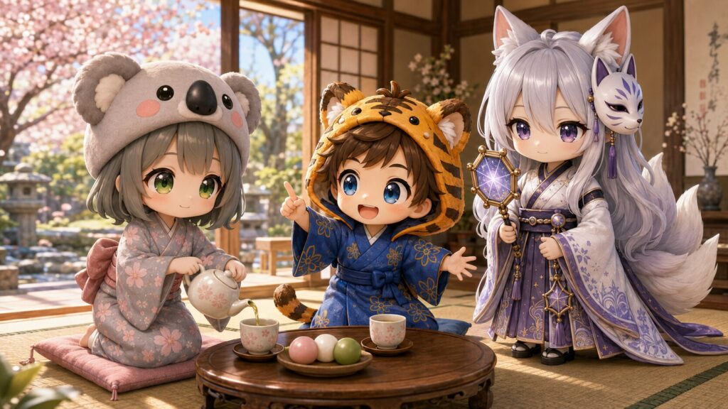 心愛の柔らかな文章と大雅の情熱を静かに見守る白夜