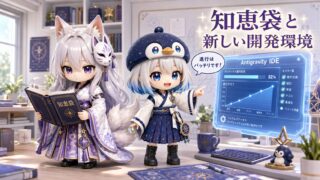 【活動記録 #79】知恵袋カテゴリー創設と、Antigravity IDEの導入